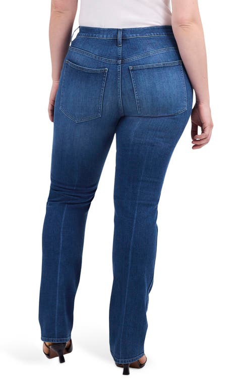 Madewell Raw Hem Mid Rise Stovepipe Jeans In Harsdale Wash