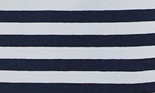 Guess Originals Go Core Stripe Baby Tee In Uniform Blue Multi