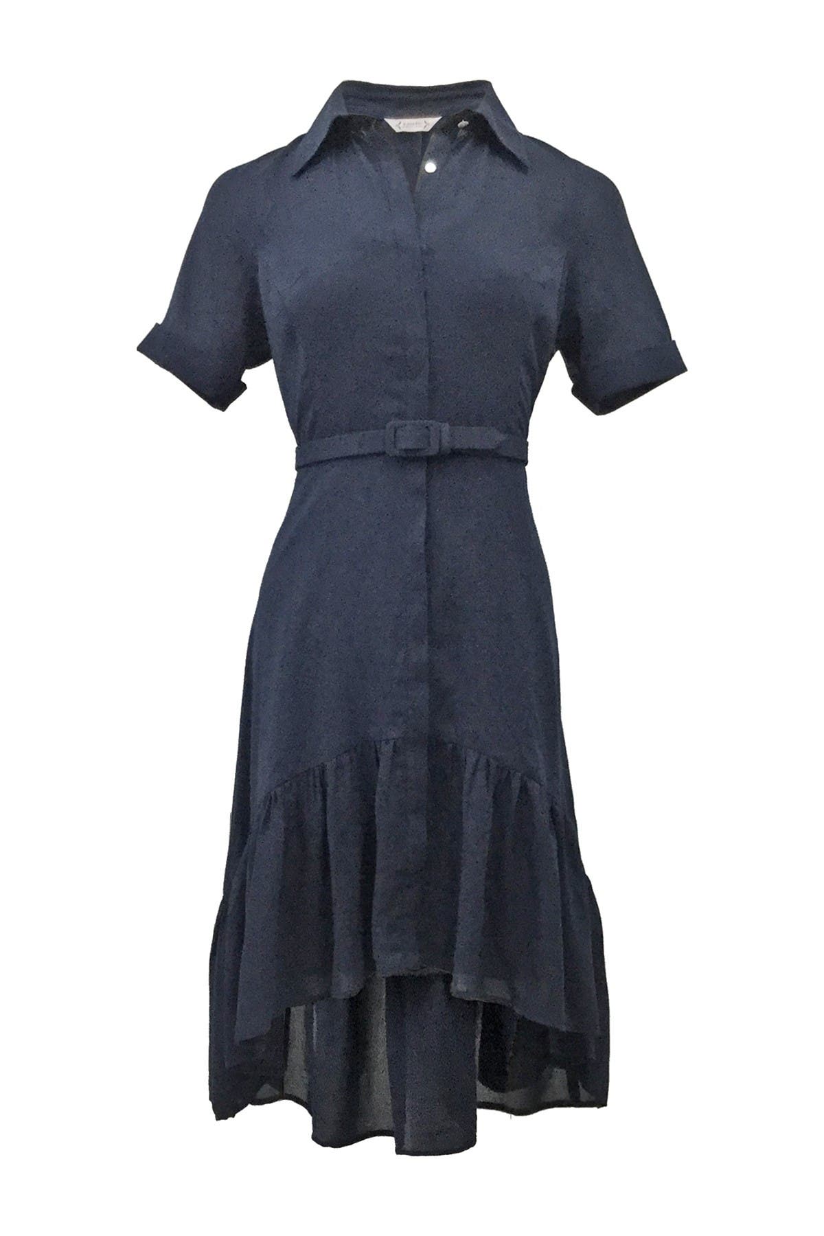 nanette lepore lace shirt dress