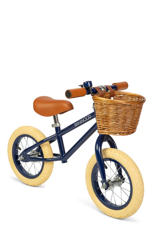 Banwood First GO! Balance Bike in Navy Blue at Nordstrom