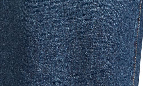 Sacai Belted Wide Leg Jeans In Blue 401