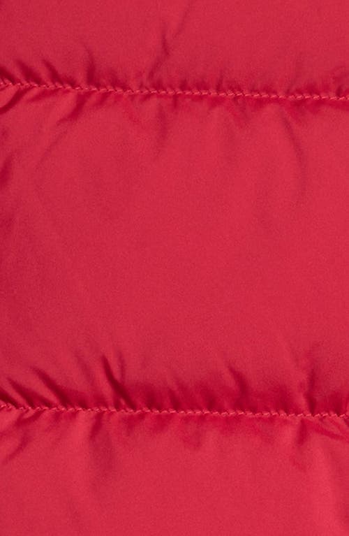 Moncler Abbadia Down Puffer Jacket In Red