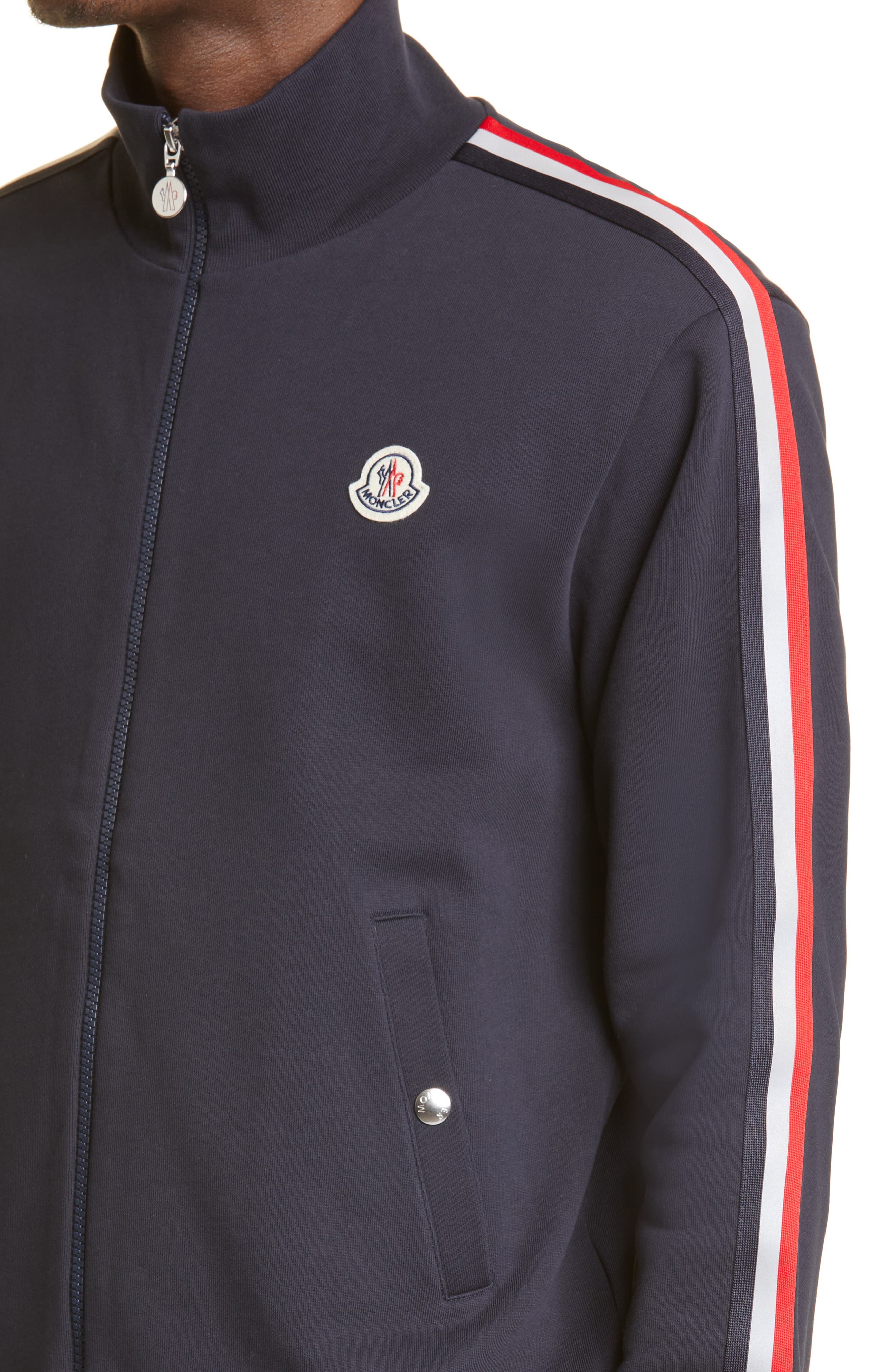 moncler tri color jacket