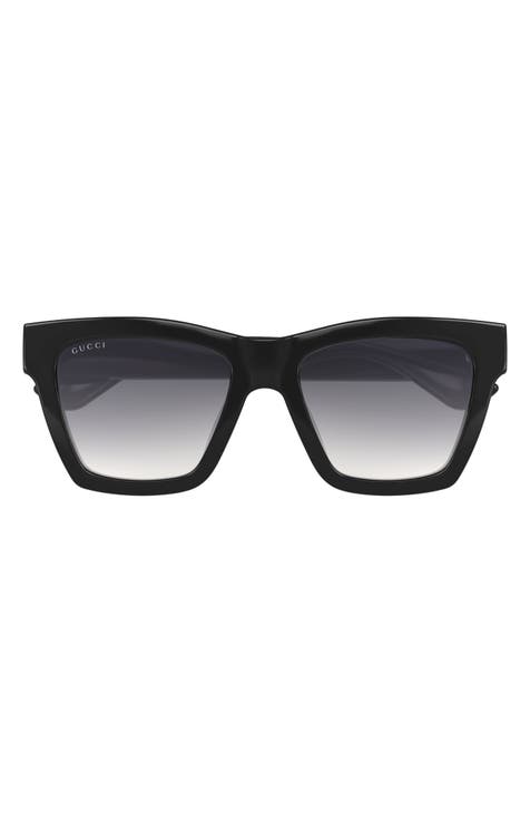 Big black designer sunglasses best sale