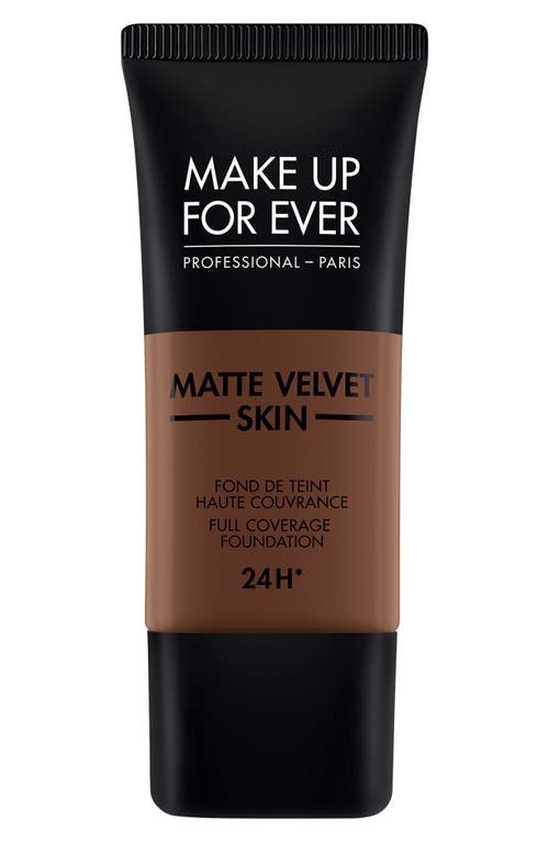 Matte Velvet Skin Full Coverage Foundation in R560-Chocolate