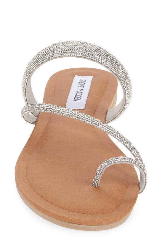 Shop Steve Madden Fiorra Sandal In Silver