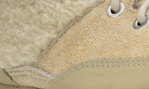 Shop 1trl Mqm Ace  Fleece Lined Sneaker In Khaki/oyster