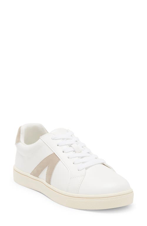 Shop Mia Italia Low Top Sneaker In White/cement
