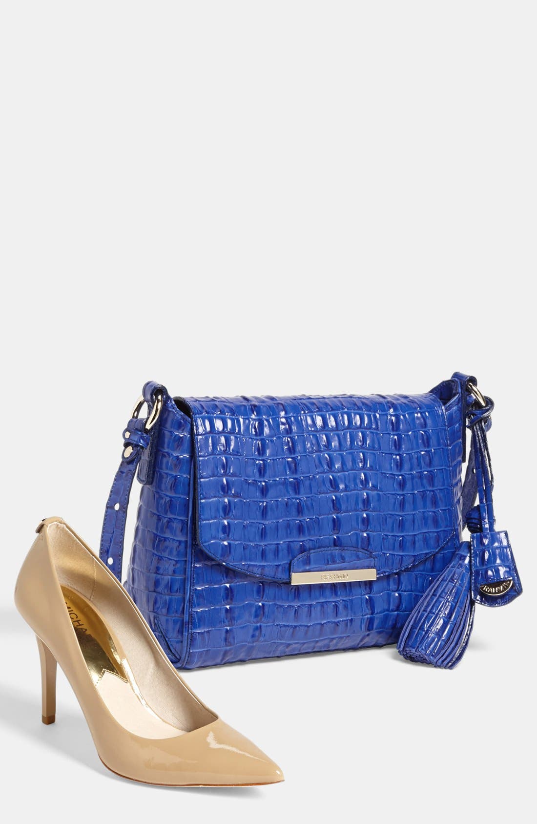 Brahmin 'Strada Sloane' Crossbody Bag & MICHAEL Michael Kors 'Elisa' Pump Nordstrom