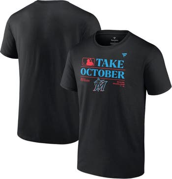 Miami Marlins Fanatics Branded 2023 Postseason Locker Room T-shirt -  Shibtee Clothing