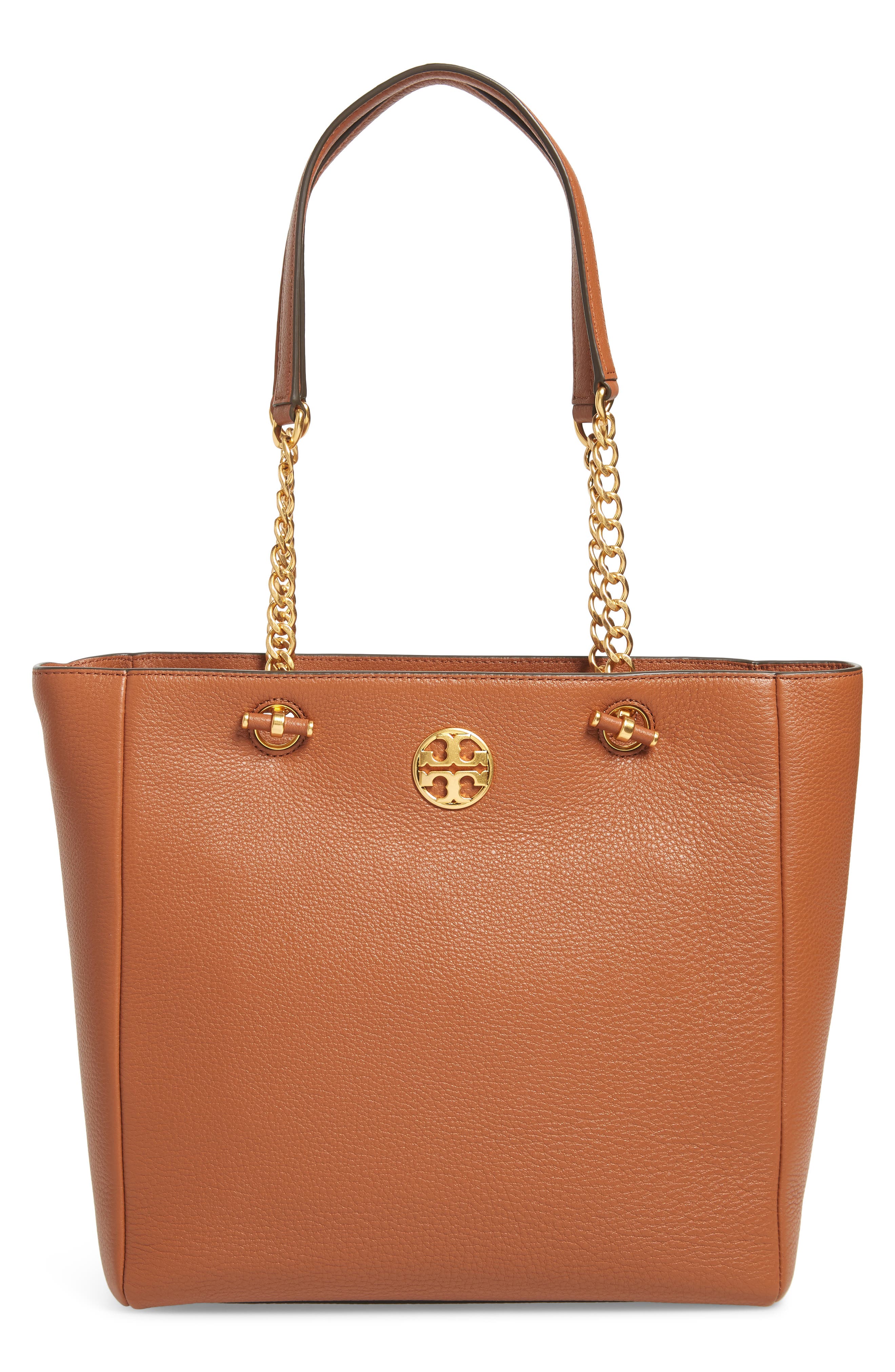 tory burch chelsea leather shoulder bag