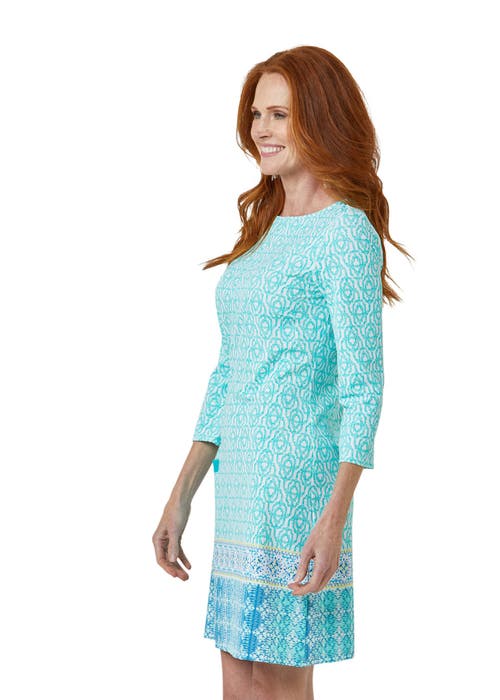 Cabana Life Cabana Shift Dress In Coastal Cottage