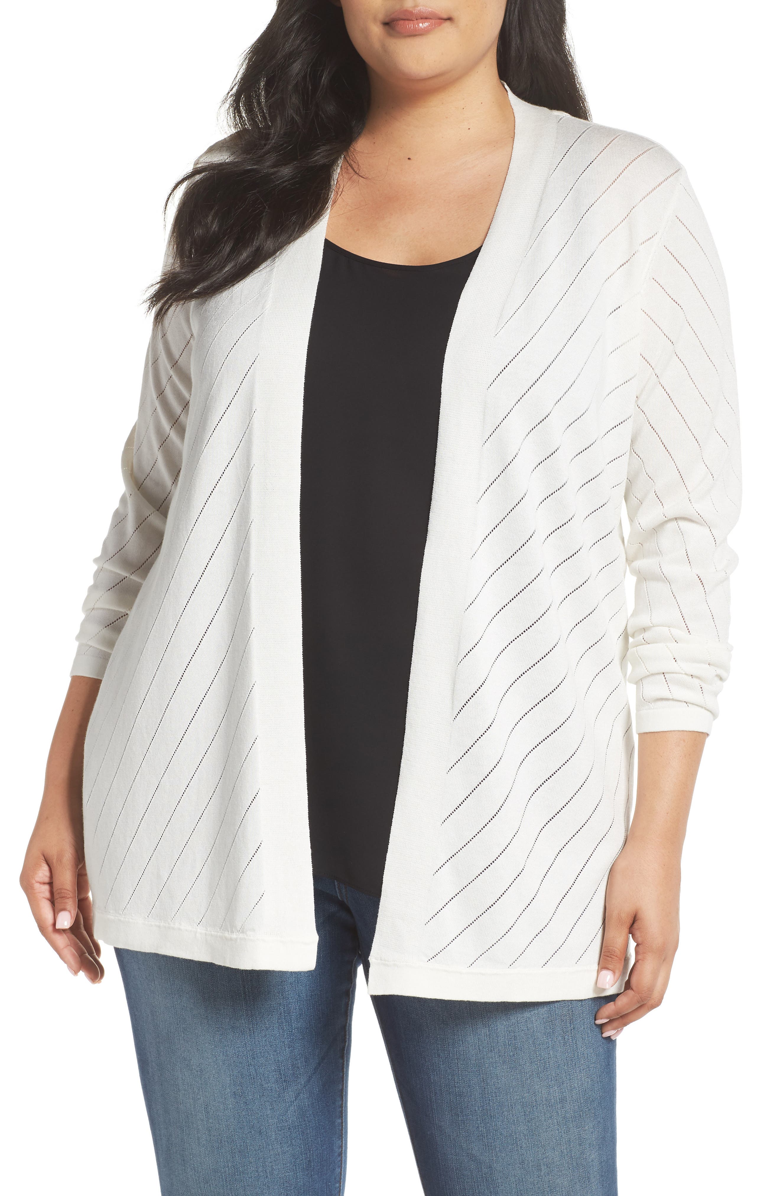 vince camuto open front cardigan