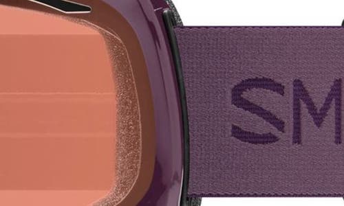 Shop Smith Drift 180mm Snow Goggles In Amethyst/rc36