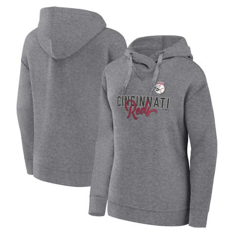 Women's Fanatics Branded Heather Gray Colorado Avalanche Script Favorite  Pullover Hoodie