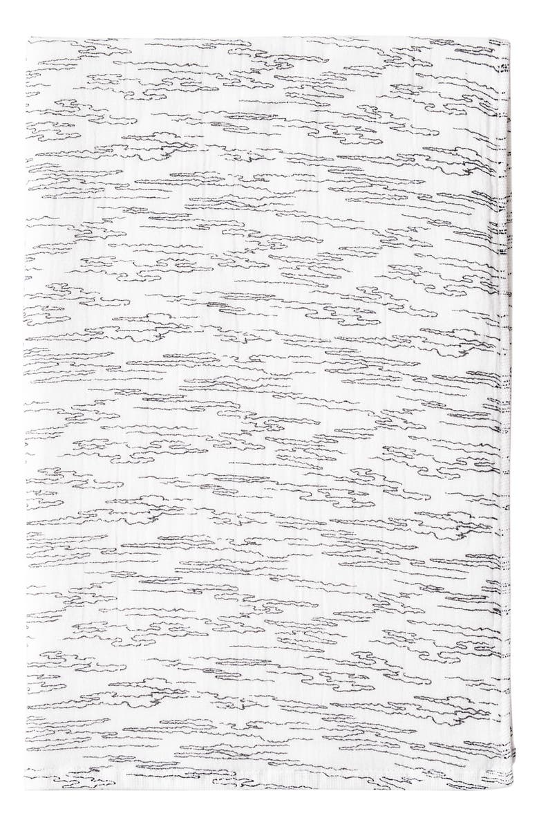 Uchino Cloud Print Waffle Pile Hand Towel Nordstrom