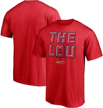 Men's Fanatics Branded St. Louis Cardinals Powder Blue for The Lou Hometown Collection Long Sleeve T-Shirt