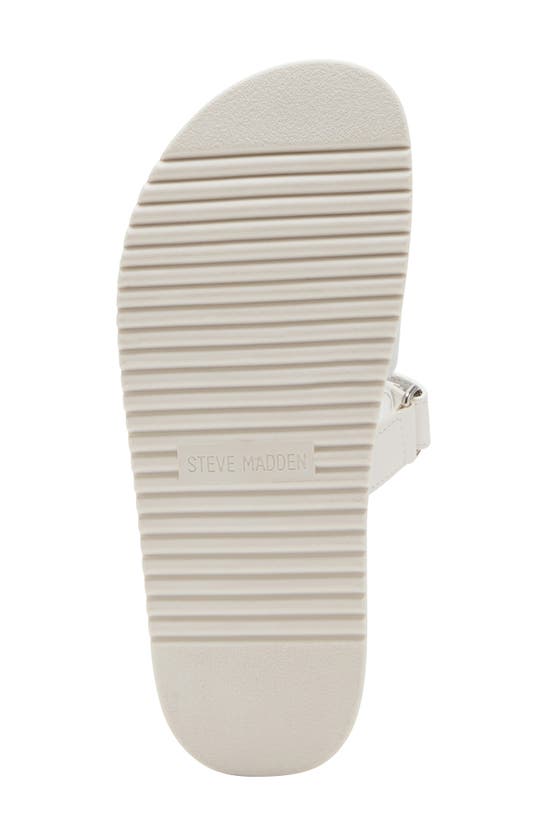 Shop Steve Madden Jmayven Slide Sandal In White Multi
