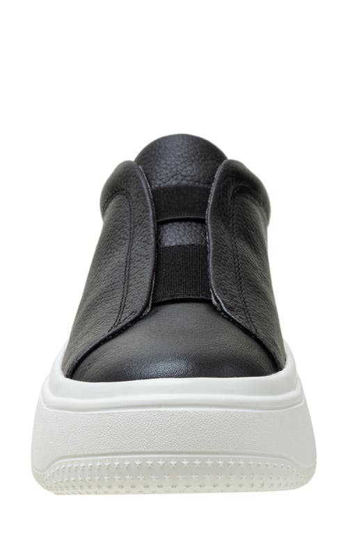 Shop Linea Paolo Golde Platform Sneaker In Black