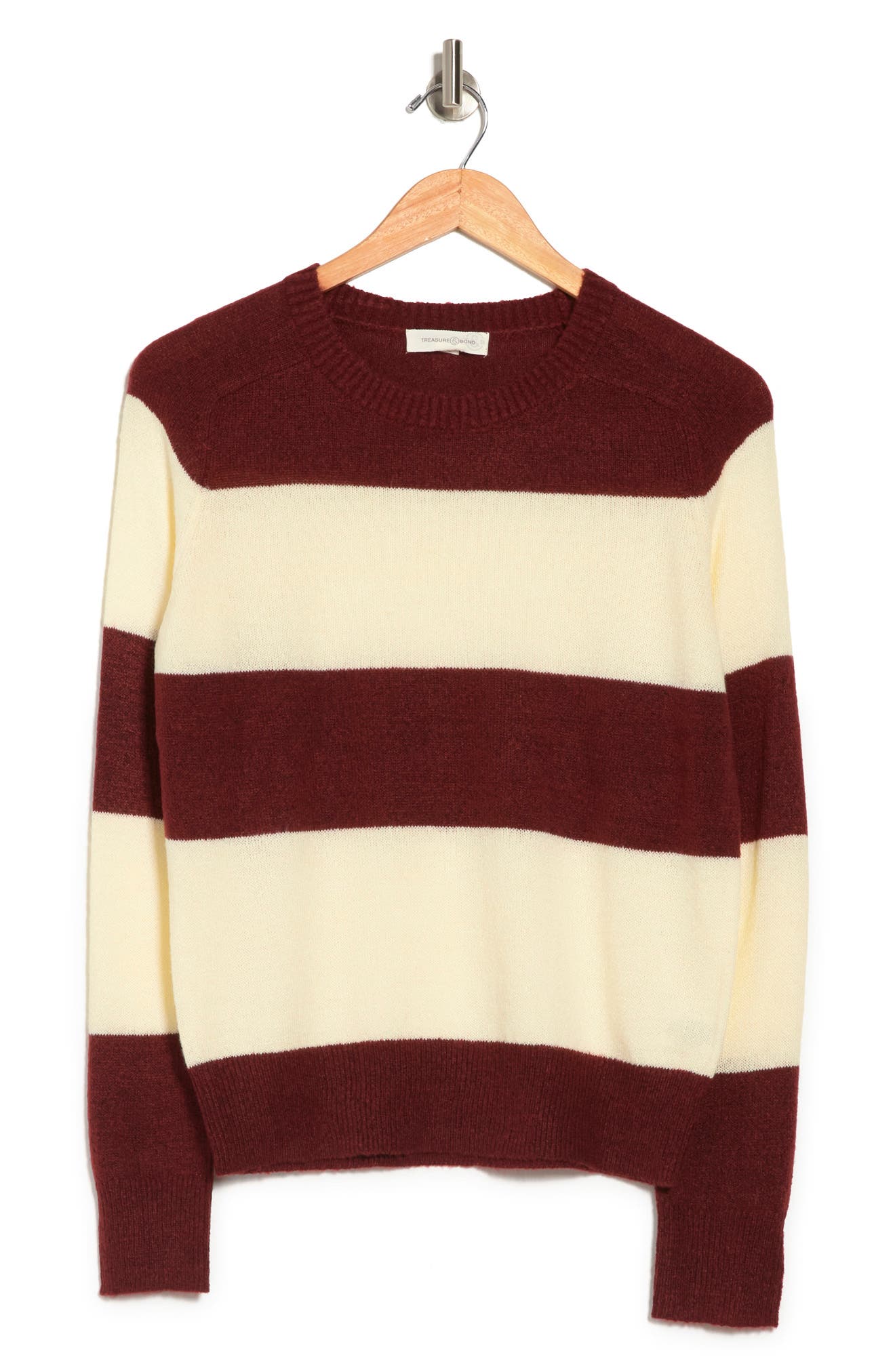 wide stripe sweater