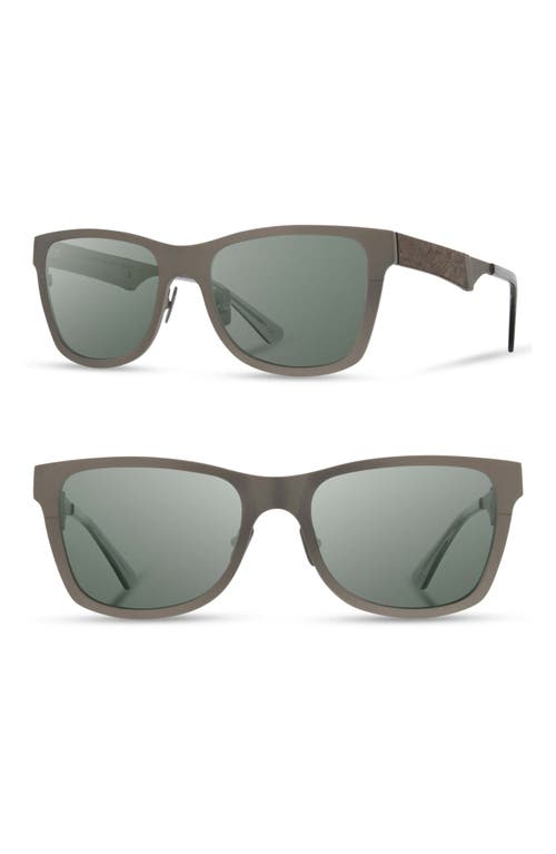 Canby 54mm Polarized Sunglasses in Gunmetal/Elm