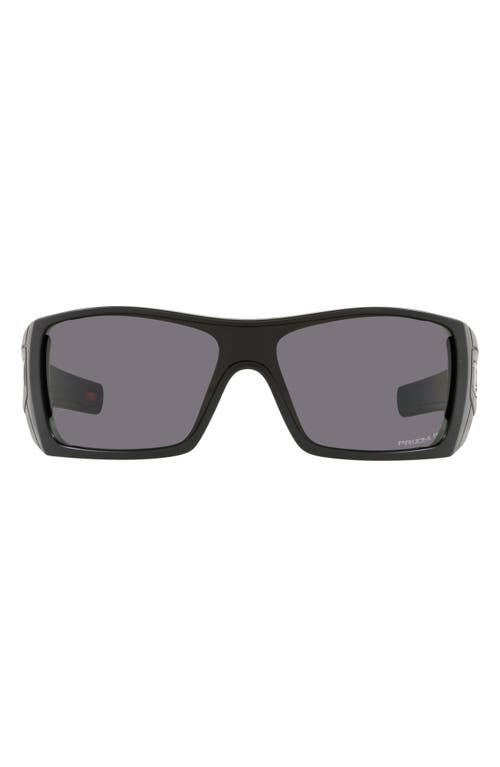 Oakley Rectangle Sunglasses in Matte Black/Prizm Grey at Nordstrom