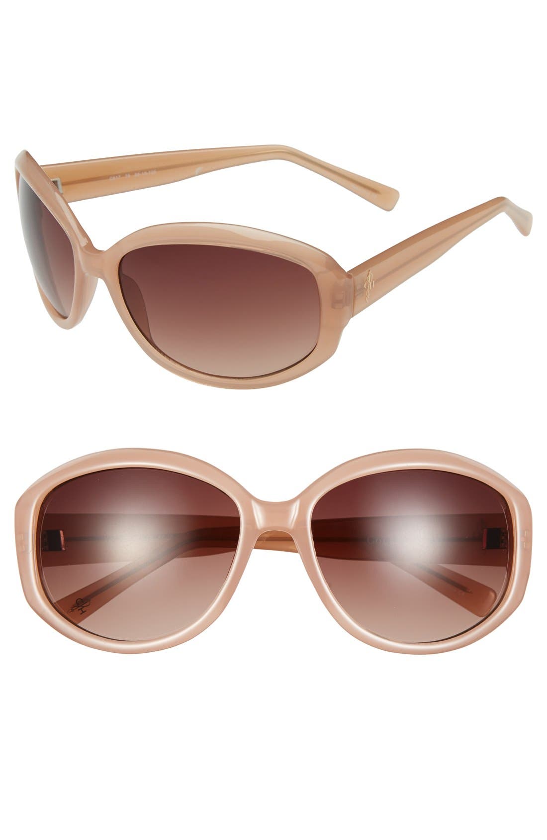 Cole Haan 55mm Oval Sunglasses Nordstrom