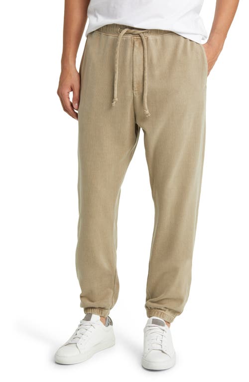 rag & bone Damon Cotton Sweatpants Taupe at Nordstrom,