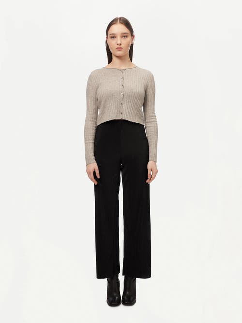 Gobi Mongolian Cashmere Lightweight Cashmere Cardigan In Dawn Blue