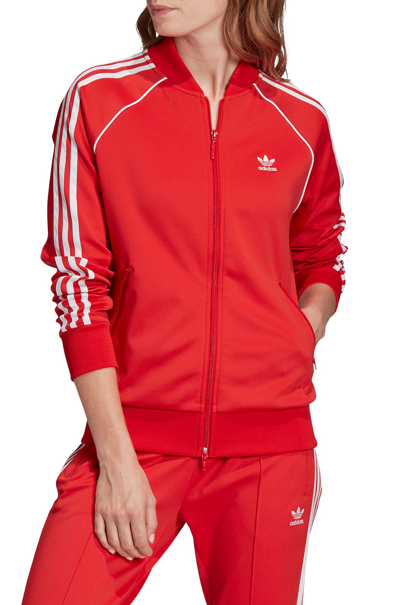 adidas track jacket nordstrom