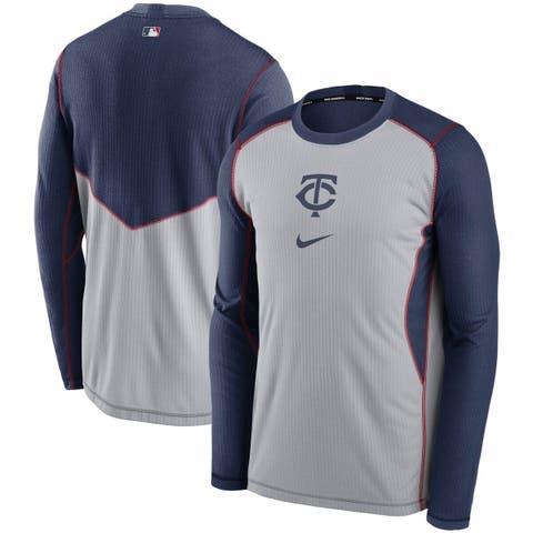 Minnesota Twins Nike Authentic Collection Tri-Blend Performance T-Shirt -  Navy