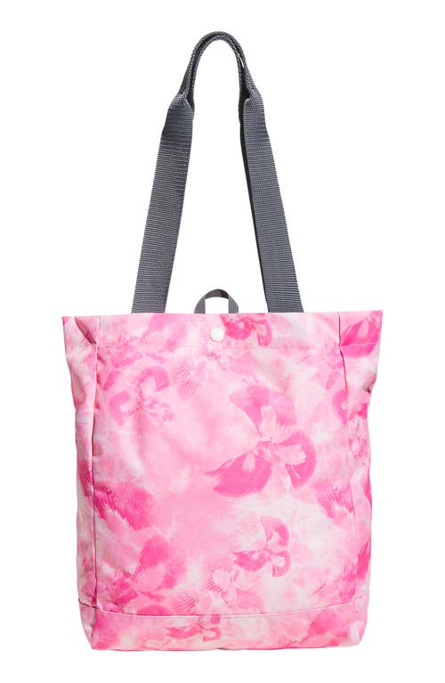 Shop Adidas Originals Adidas Everyday Tote In Bliss Pink/off White/grey