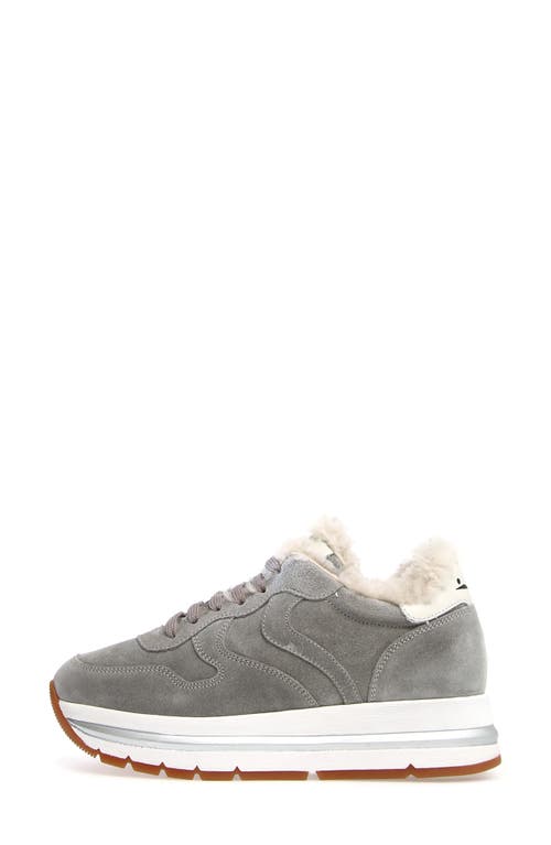 VOILE BLANCHE VOILE BLANCHE MARAN GENUINE SHEARLING LINED SNEAKER