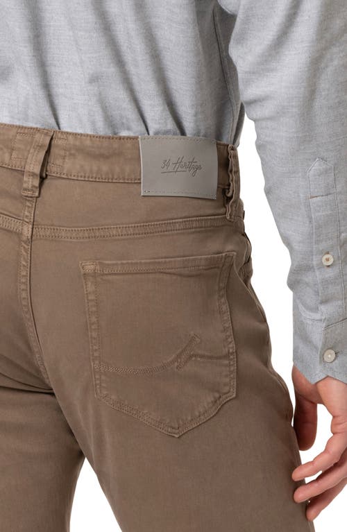 34 Heritage Charisma Relaxed Straight Leg Twill Pants In Timber Twill