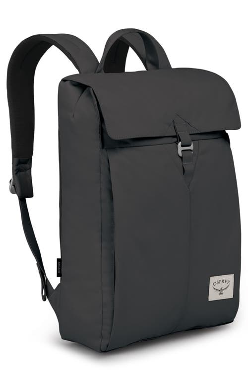 Osprey Arcane Flap Top Backpack In Black
