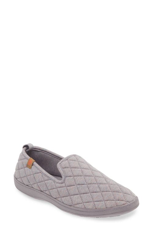 Acorn Lupine Quilted Slipper in Purple 