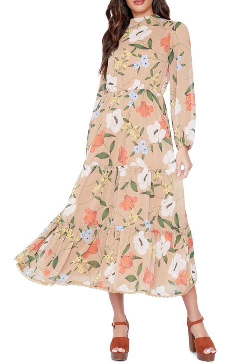 midi floral dresses | Nordstrom