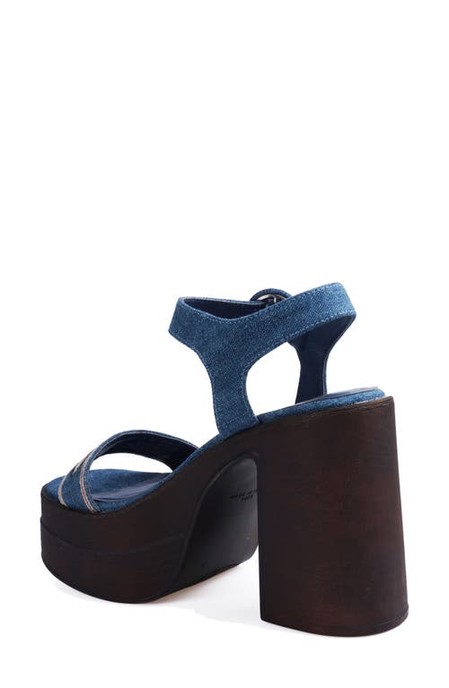Shop Candies Candie's Torina Platform Sandal In Denim