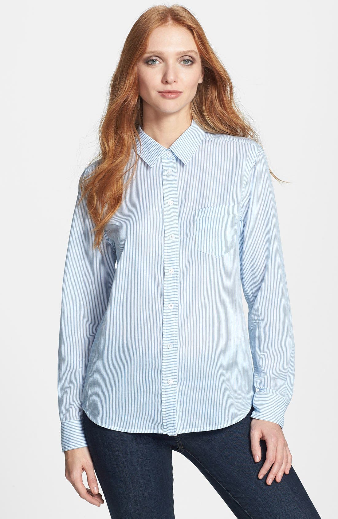 Equipment 'Brett' Stripe Cotton Shirt Nordstrom