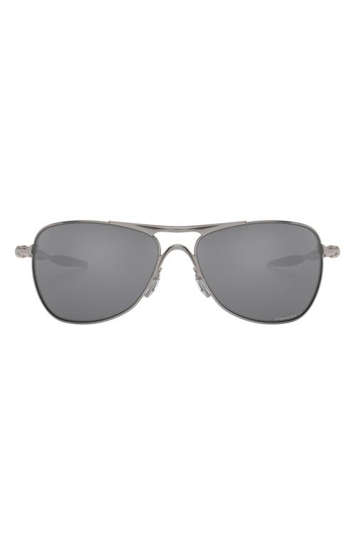 Oakley Crosshair 61mm Prizm Polarized Pilot Sunglasses in Grey at Nordstrom