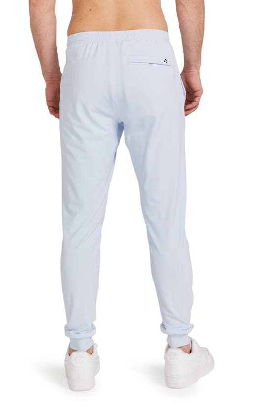 Shop Redvanly Donahue Water Resistant Joggers In Breeze