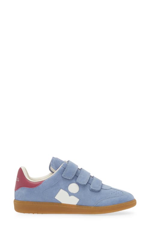 Shop Isabel Marant Beth Low Top Sneaker In Blue/white