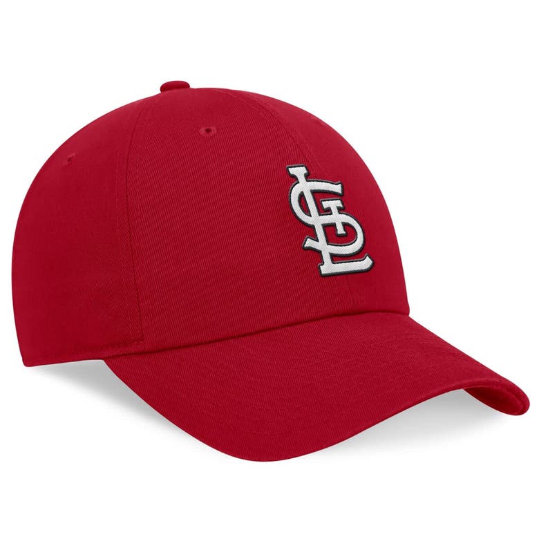 Shop Nike Red St. Louis Cardinals Evergreen Club Adjustable Hat