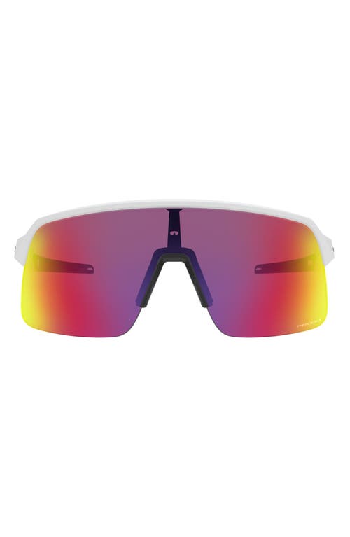 Oakley Sutro Lite 139mm Shield Sunglasses in White at Nordstrom