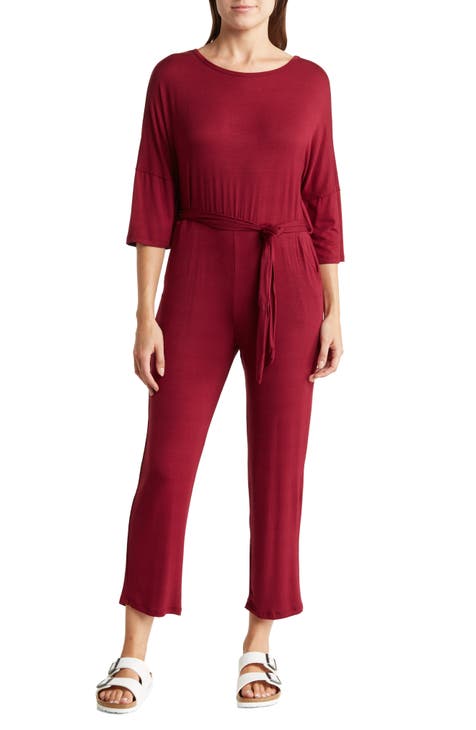 Tie Waist Jumpsuit