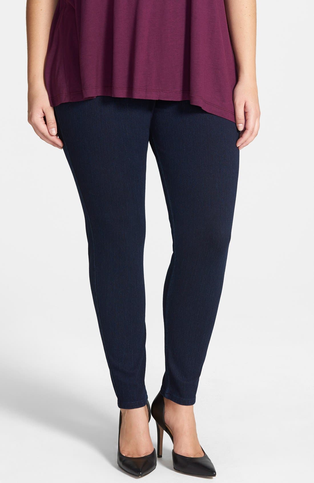 hue denim leggings nordstrom