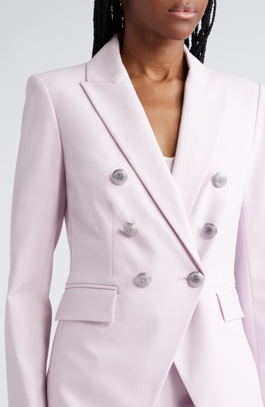 Shop Veronica Beard Miller Dickey Jacket In Barely Orchid