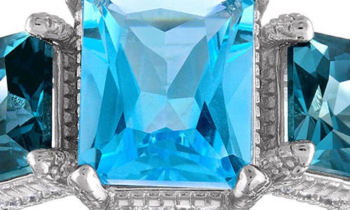 Fzn Blue Topaz Ring In Blue Topaz