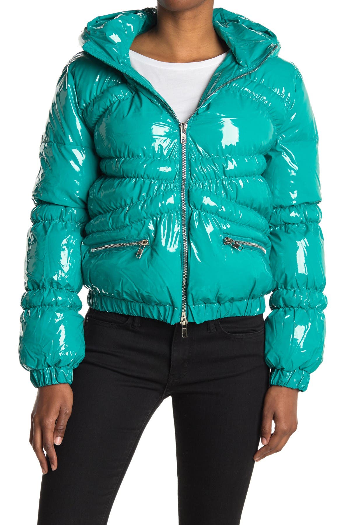 hood padded jacket