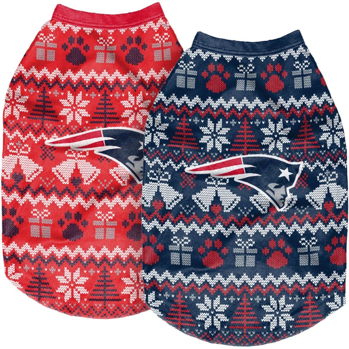 new england patriots dog sweater